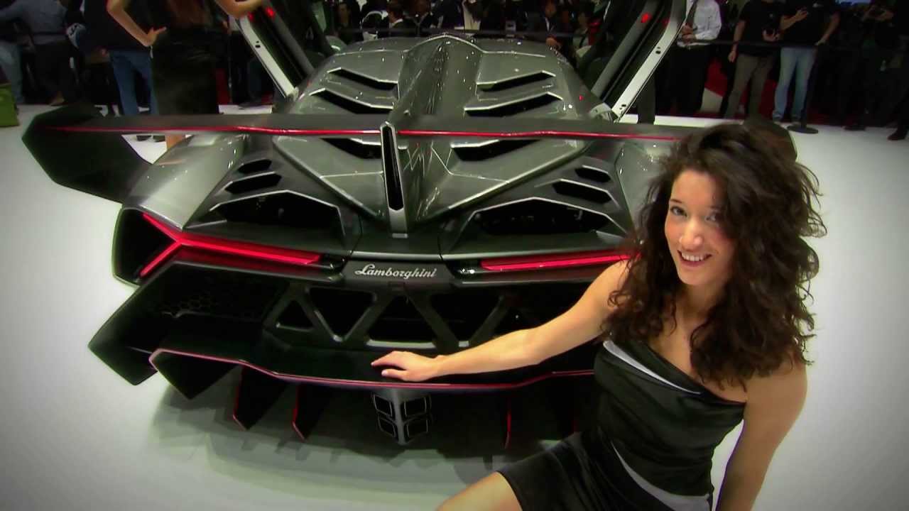 Lamborghini Beautiful Car And Beautiful Girl