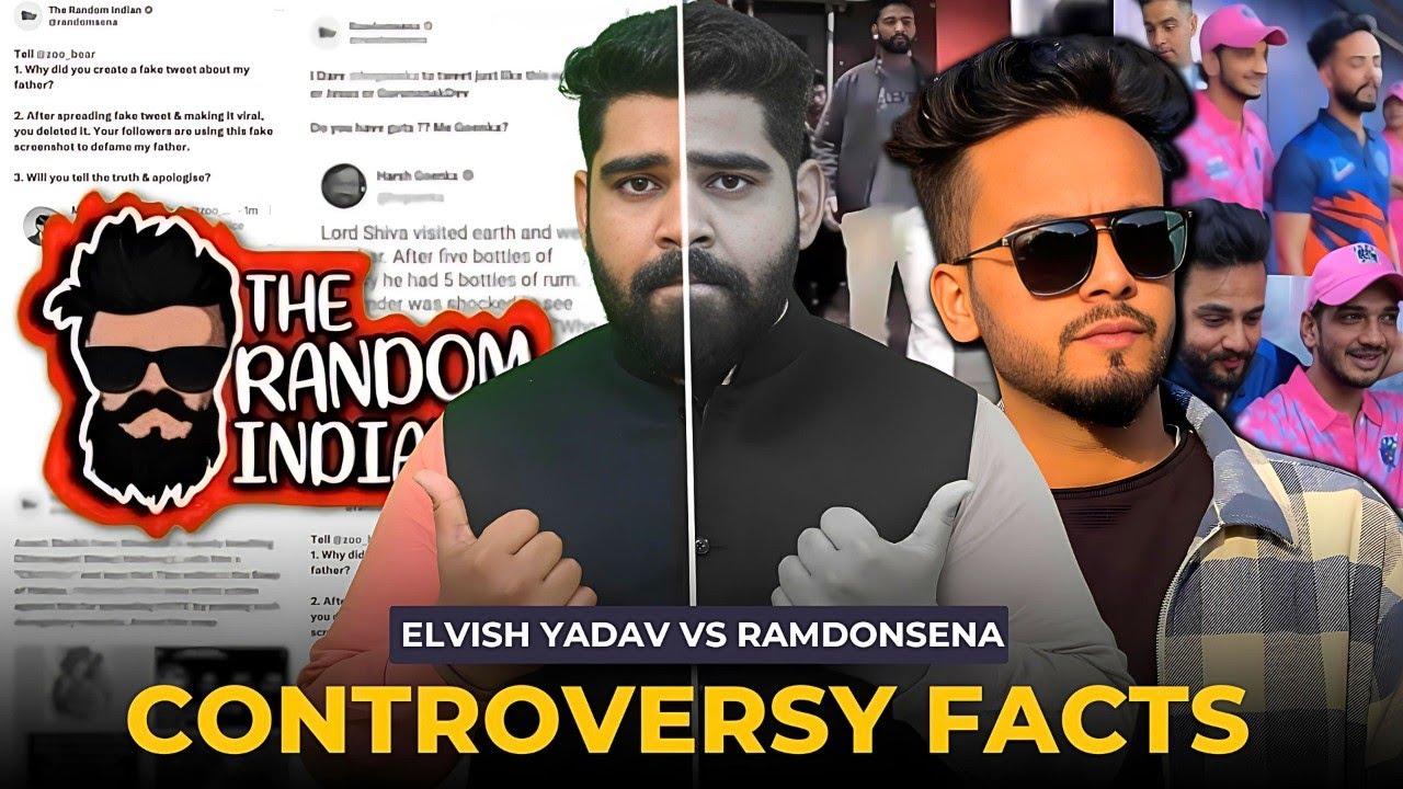 Expose! @ElvishYadavVlogs  Vs @Randomsena  | Controversy or Propaganda? | My Reply To RandomSena