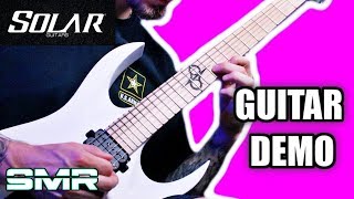 SOLAR GUITARS A1.6E GUITAR DEMO