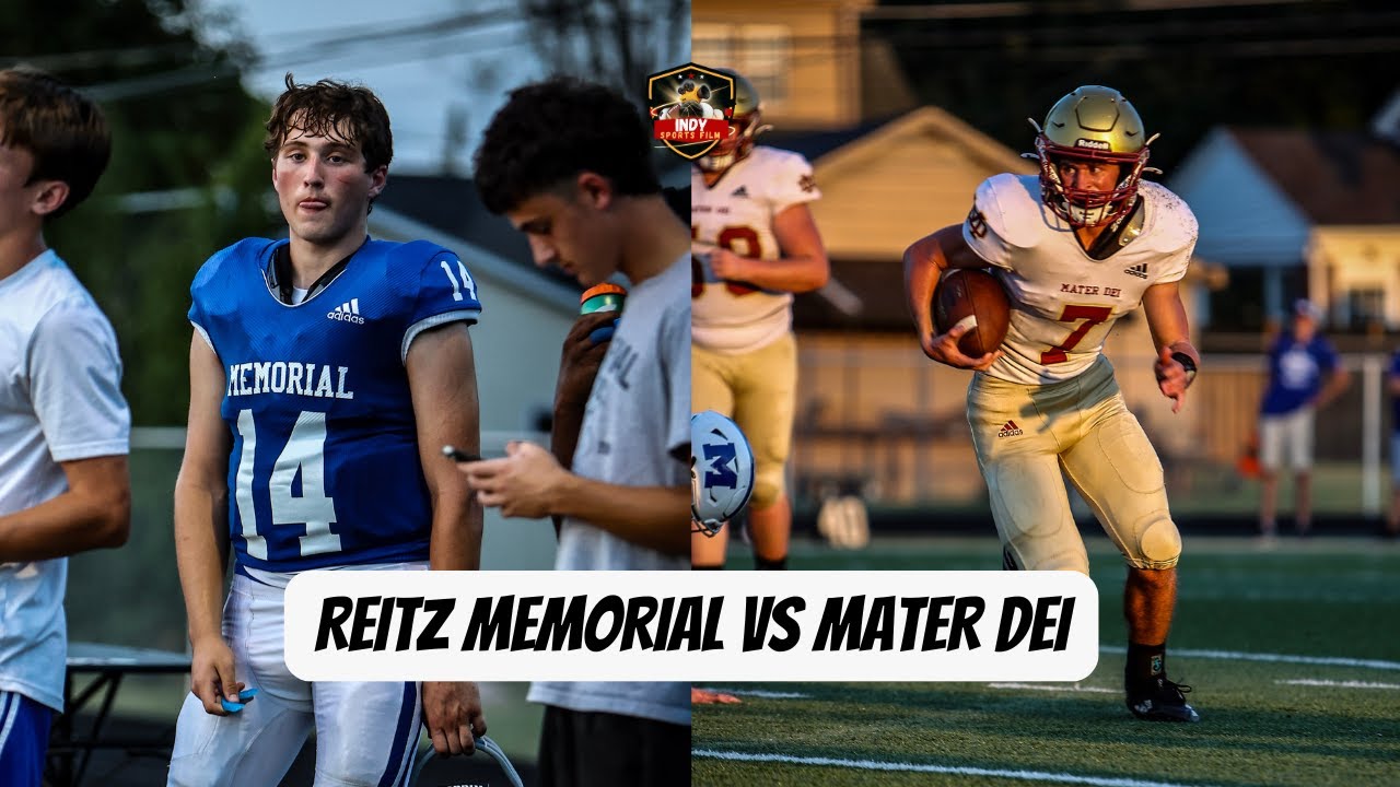 Reitz Memorial vs Mater Dei! Evansville Football!