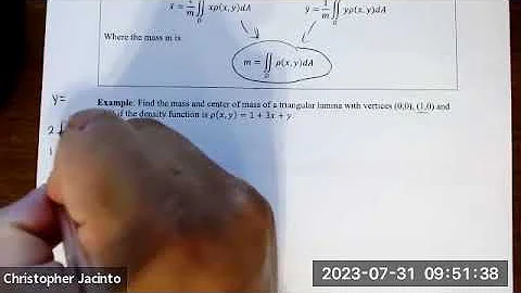 Applications of Double Integrals