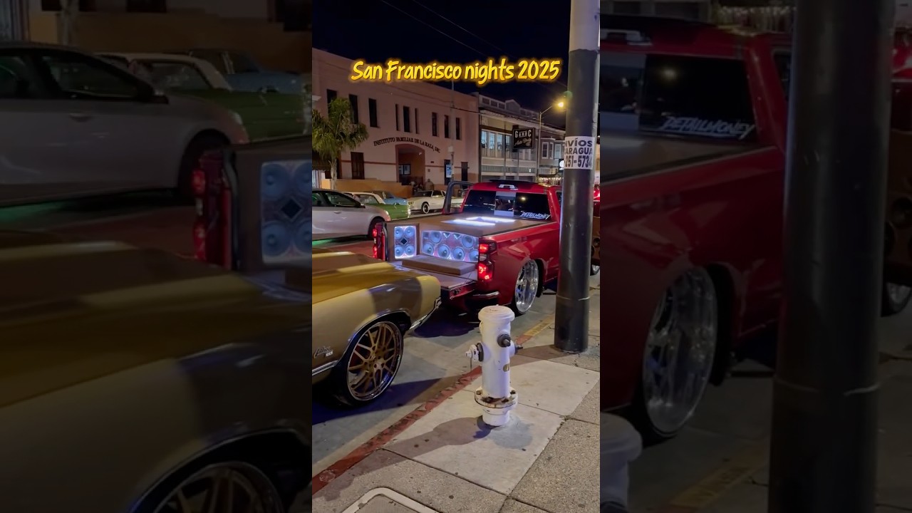 San Francisco Nights — Old Cars, Street Vibes & Music