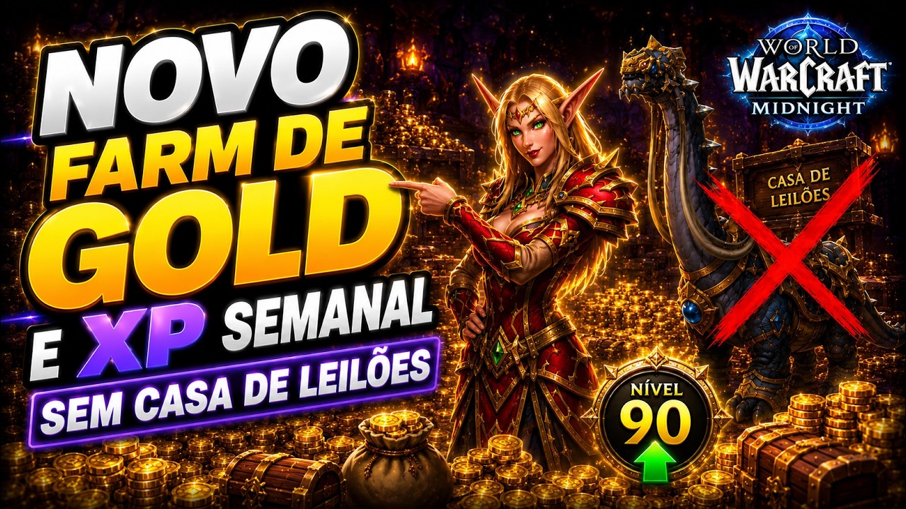 Farm de gold e experiencia semanal super rápido!!!