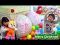 クリスマスプレゼント開けたよ♡サンタさんありがとう！！It opened Christmas gifts サプライズエッグ Surprise Egg himawari-CH