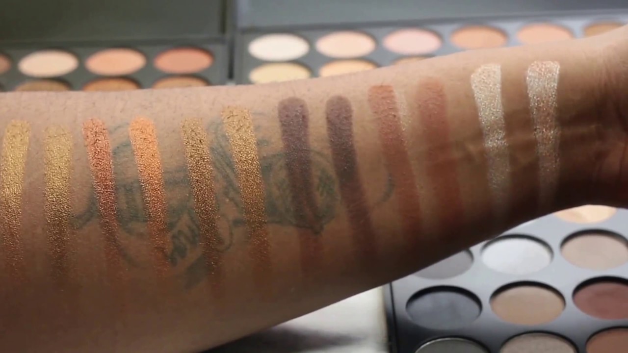 New Morphe 35r palette| Swatches | Morphe 35o & Morphe 35k dupes