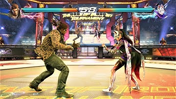 Eddy Gordo vs Kunimitsu (Hardest AI) - Tekken 7
