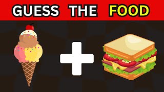 Guess the food by emoji/‌‌‌‌🍔🌭The emoji challenge😋