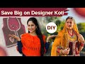 Save Big on Designer Koti! | How I Created a Royal Quilted Jacket at Home for Less