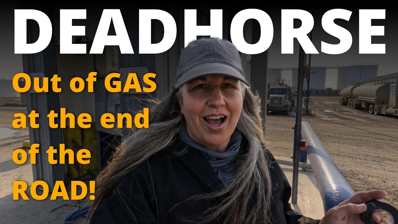 DEADHORSE: Out of GAS at the END of the ROAD |  ALASKA | Dalton Highway, Part 3 | A Gal & her Jeep