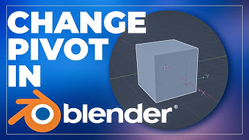 How to Change Pivot Point In BLENDER | Beginners Tips