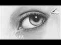 AUGE ZEICHNEN Teil 1 Iris und Pupille | how to draw a realistic eye realistisches Auge zeichnen