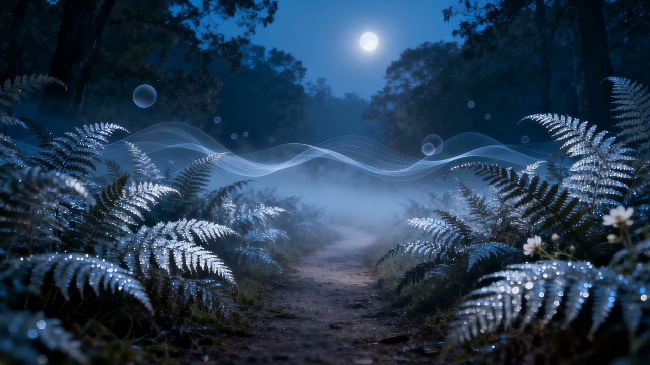 Harmonic Ferns Along Silver Pathways