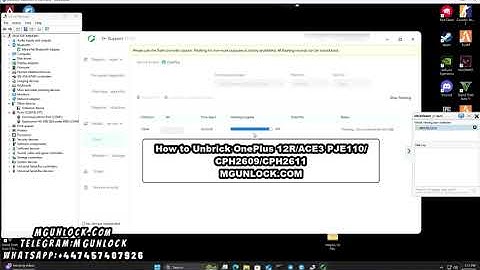 how to unbrick OnePlus Ace3 / 12R PJE110/CPH2611/CPH2609 With OCDT Fix EDL Mode.