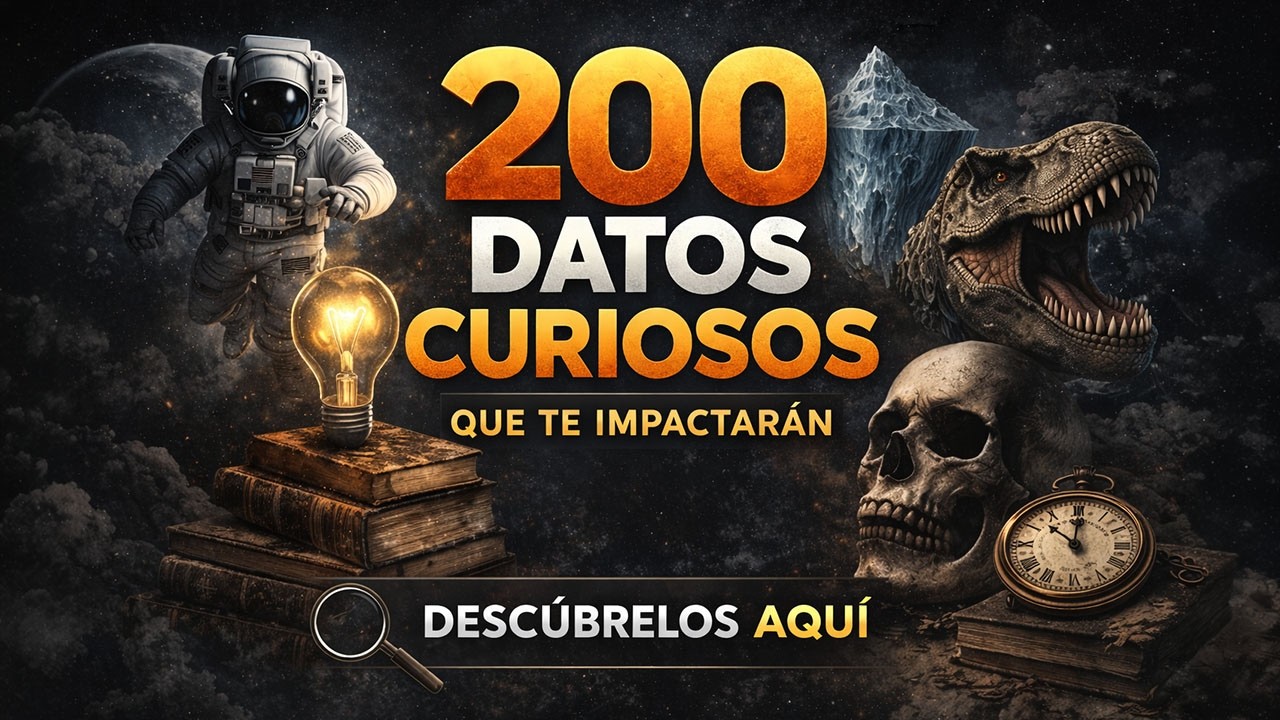 200 Datos Curiosos que No Sabías | Los Más Increíbles e Impactantes Nº4