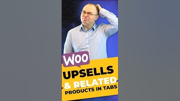 Display Woocommerce Related products & Upsells products tabs #shorts