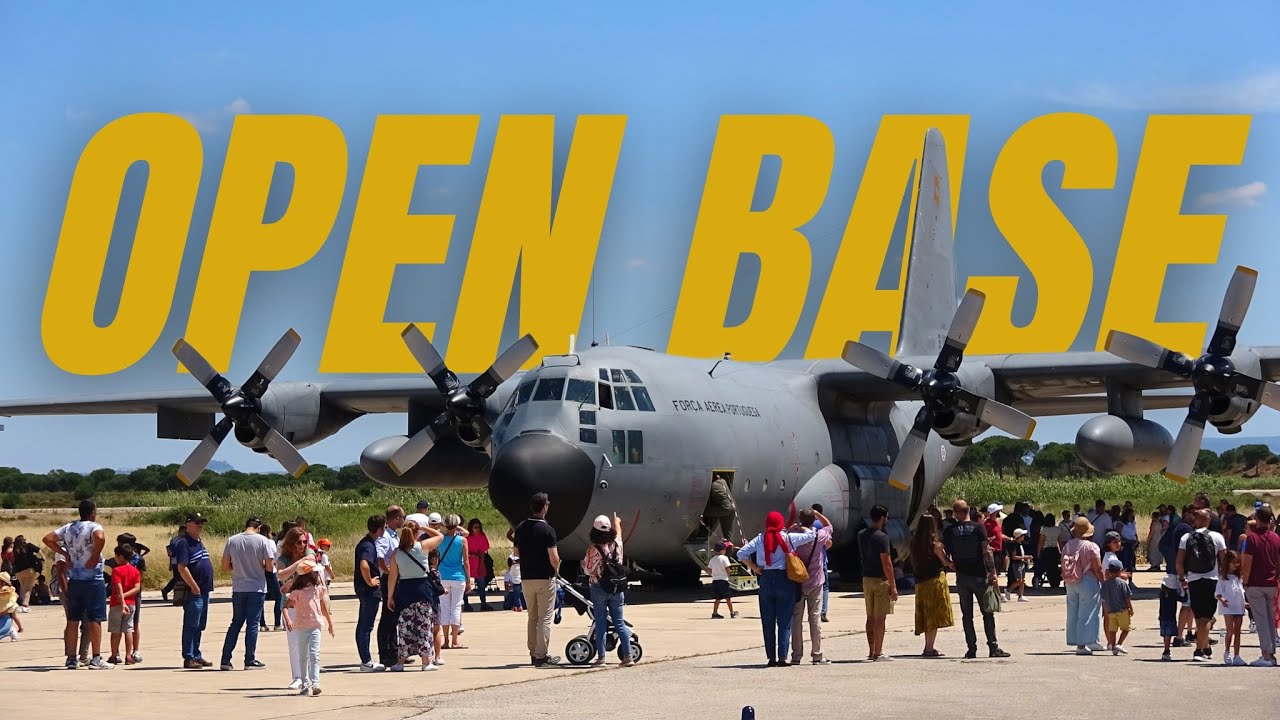 OPEN AIR BASE DAY Nº6 Montijo 2022 - Portuguese Air Force 4K