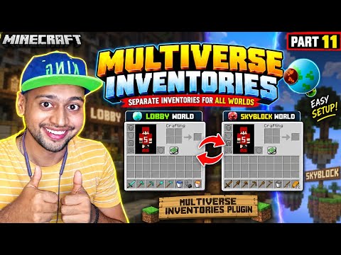How To Separate Inventory of Worlds | Multiverse Inventories Tutorial | Multiverse Tutorial