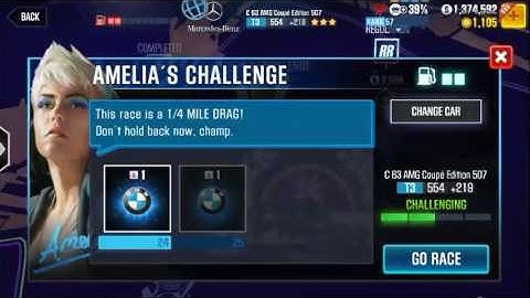 CSR 2 race with Amelia