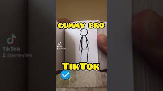 🆕 GUMMY BRO 😂 TikTok funny video ✅ #Shorts #flipbook #drawing