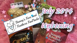 Piggies Furr and Feathers FunPack July 2014 Unboxing