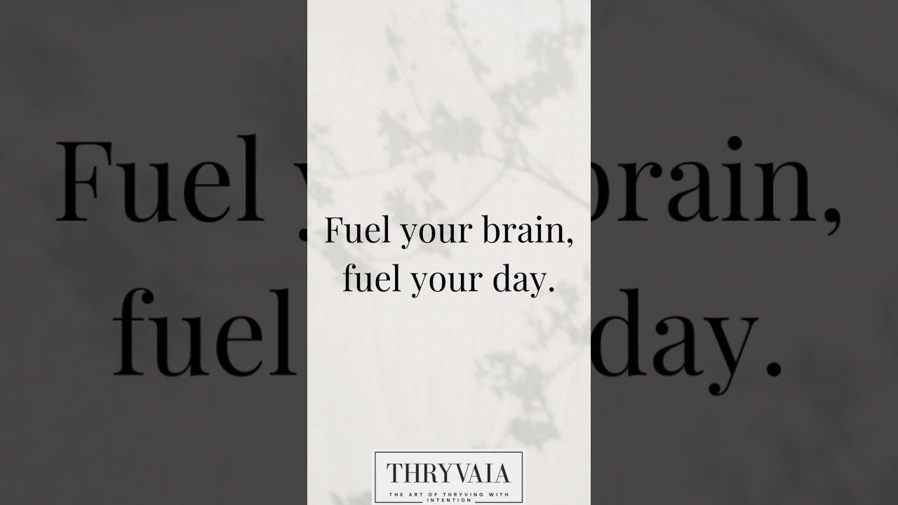 Fuel your brain, fuel your day. 🧠🍎 