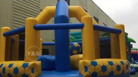 Latest inflatable wrecking ball game! |Y&G inflatables
