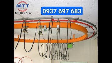 Con lăn treo cáp dầm I-75 cầu trục - Ray điện cầu trục - Ray điện hộp kín - Chổi tiếp điện cầu trục
