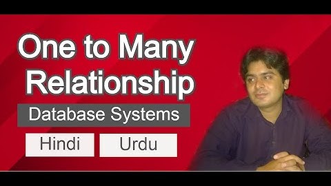 one to Many relationship examples in database