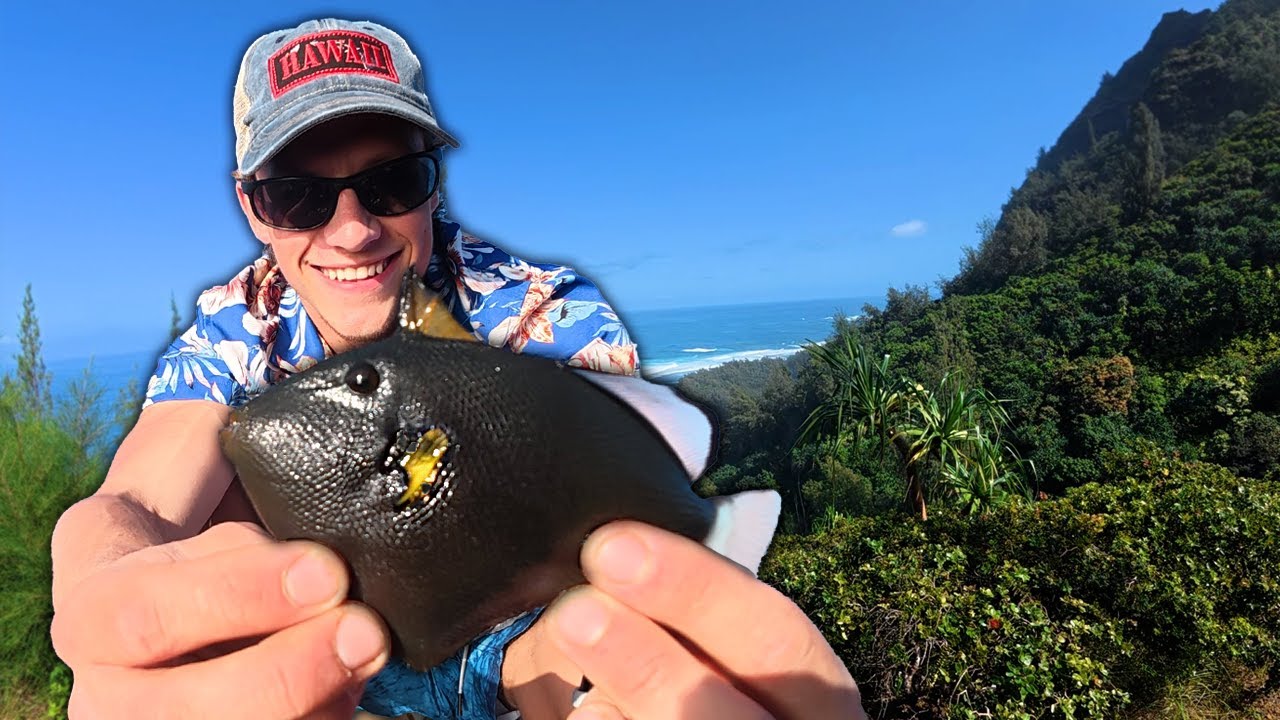 5 дней в одиночку на Гавайях - кемпинг, рыбалка и пешие походы.