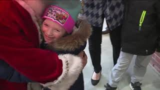 Santa brings Christmas cheer to Akron Children's Hospital