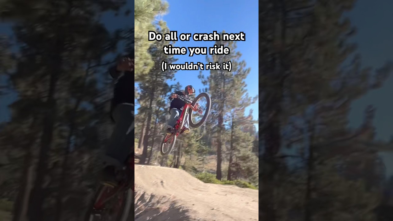 Do all or crash next time you ride 