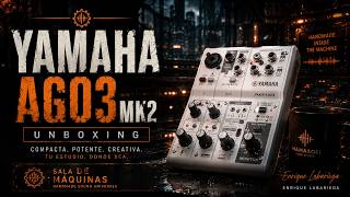 DTM・DAW YAMAHA AG03 MK2 W Yamaha AG03 MK2 3-Channel Live Streaming Mixer w/ USB Audio