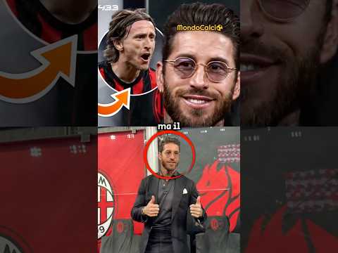 Video Modri? sta facendo di tutto per far firmare Sergio Ramos al Milan. ??