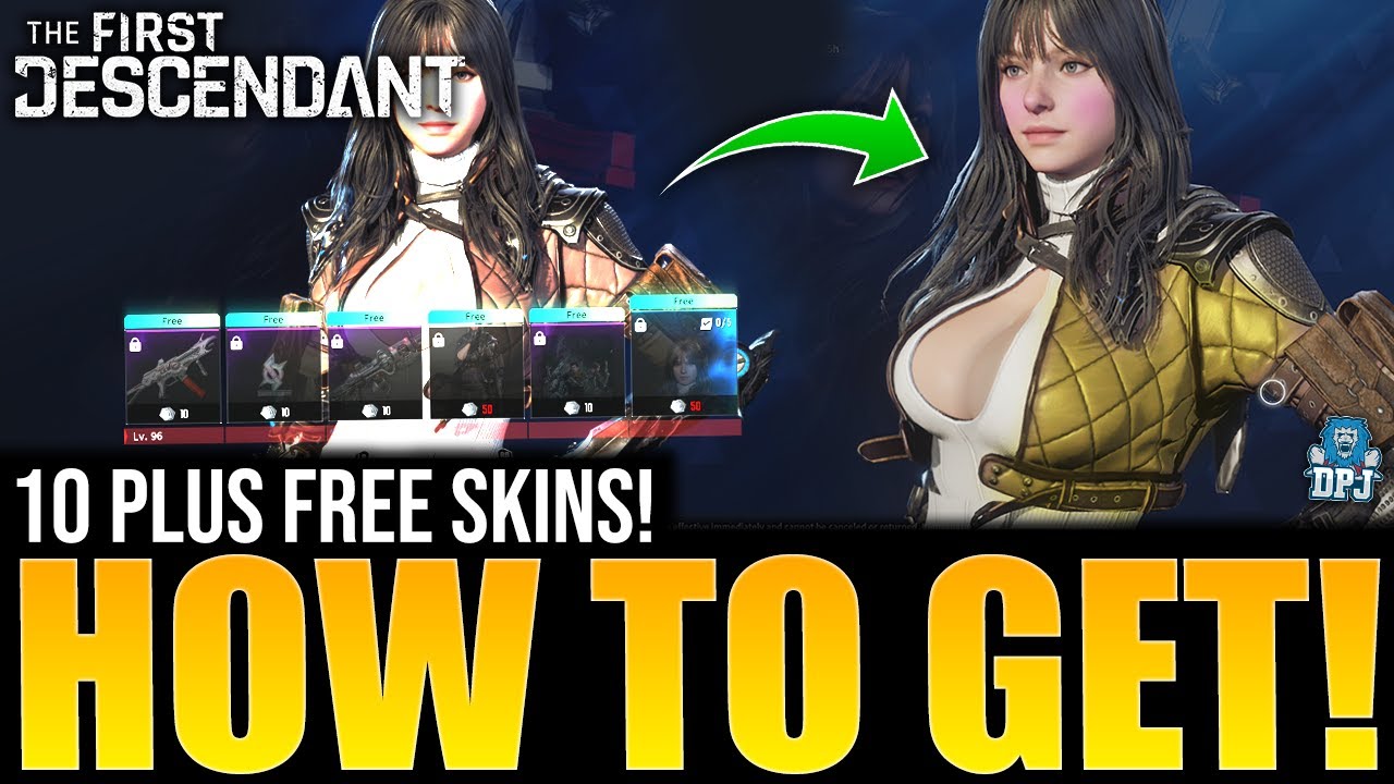 10+ FREE SKINS - How To Get / New Update - The First Descendant (How To Get Supply Coin)