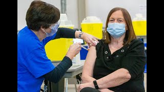 London's first COVID-19 vaccine recipient speaks out
