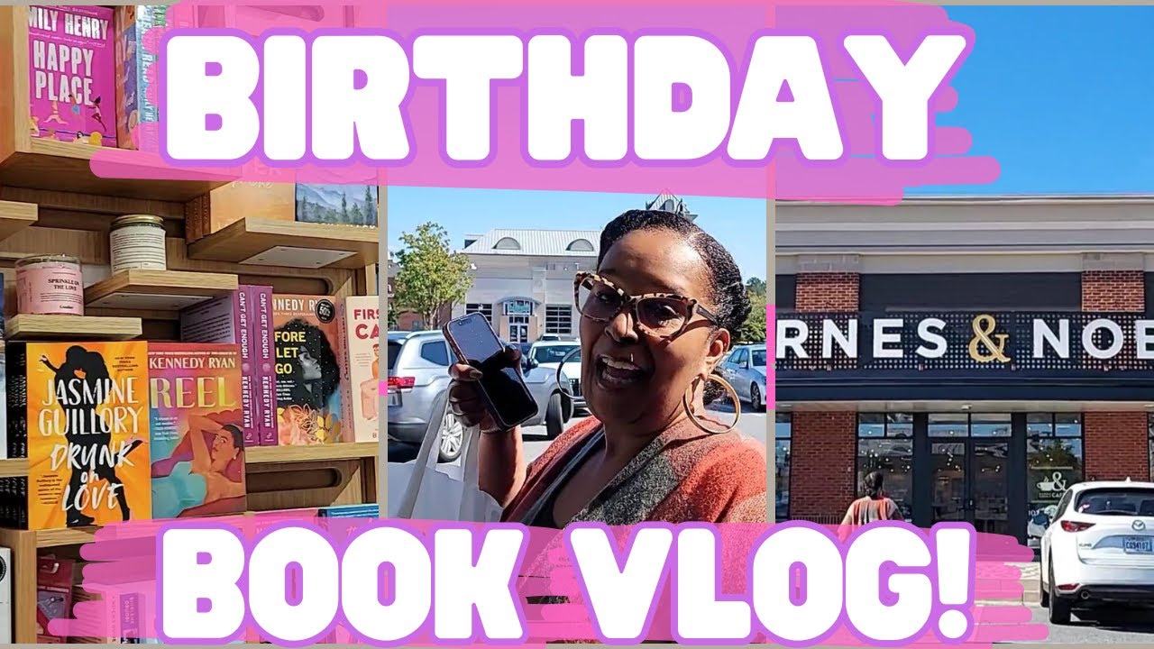 🎉📚 BIRTHDAY BOOK SHOPPING VLOG at BARNES & NOBLE!! | Come Book Shopping with Me! 🛍✨