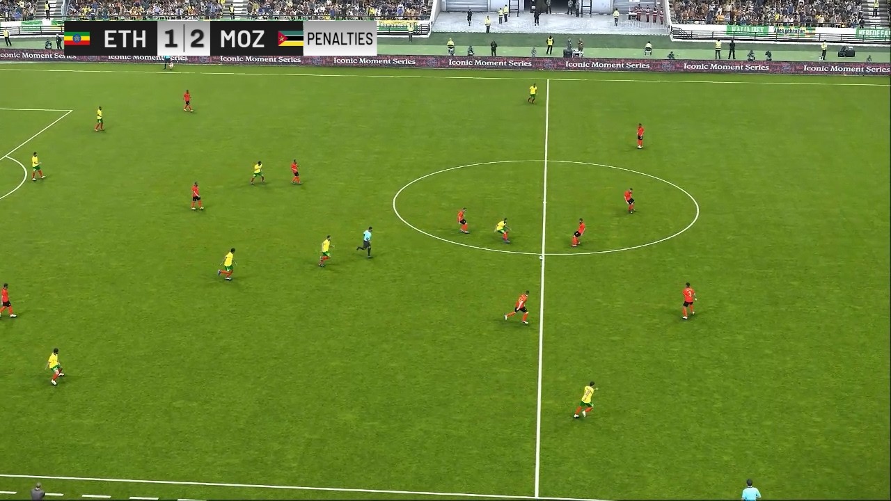 Ethiopia U17 vs Mozambique U17 | AFCON U17 2026 | PES 21 Simulation