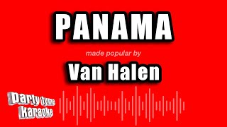 Van Halen  Panama karaoke Version