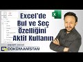Excel Bul ve Seç Özelliği: Formülleri ve Hataları Hızlıca Tespit Edin #u01