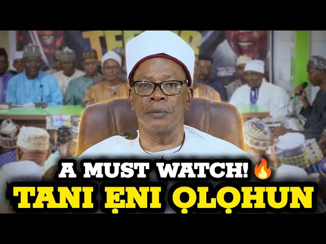 Tani Ẹni Ọlọhun - Sheikh Habeebulahi Adam Abdullahi Mudeerul Markaz| Tafseer Markaz Agege