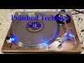 How to polish a Technics 1200 turntables