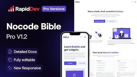 Nocode Bible - Pro