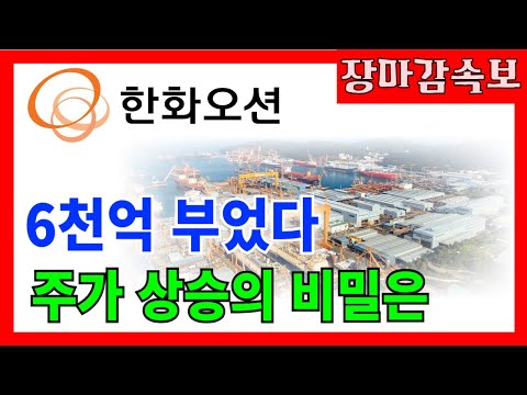 [ 한화오션 ] 주가 상승의 비밀, 6천억원은 어디로