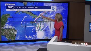 Melissa forecast to become a Cat. 4 this weekend