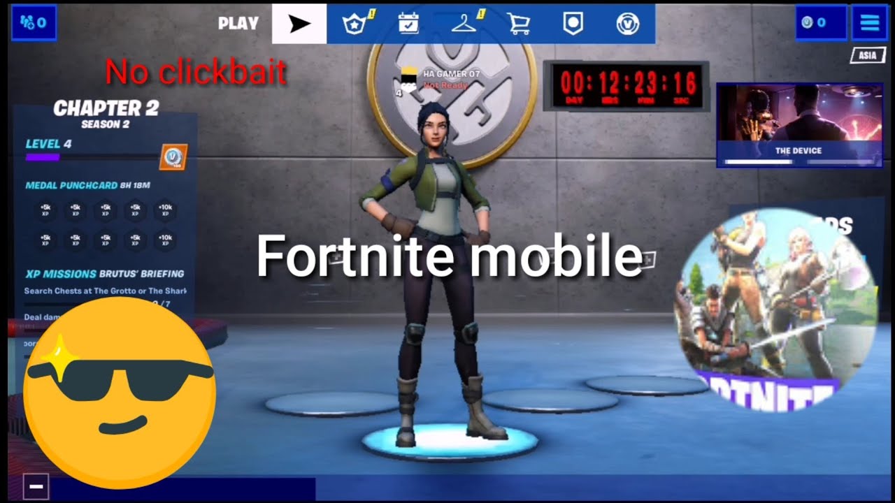 Tutorial cara download fortnite mobile di android no ...