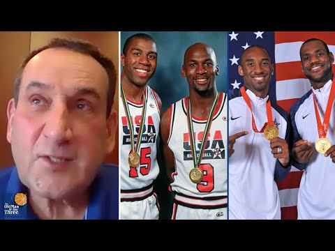 Who Wins Between Michael Jordan and The Dream Team vs. LeBron James and The Redeem Team | Coach K