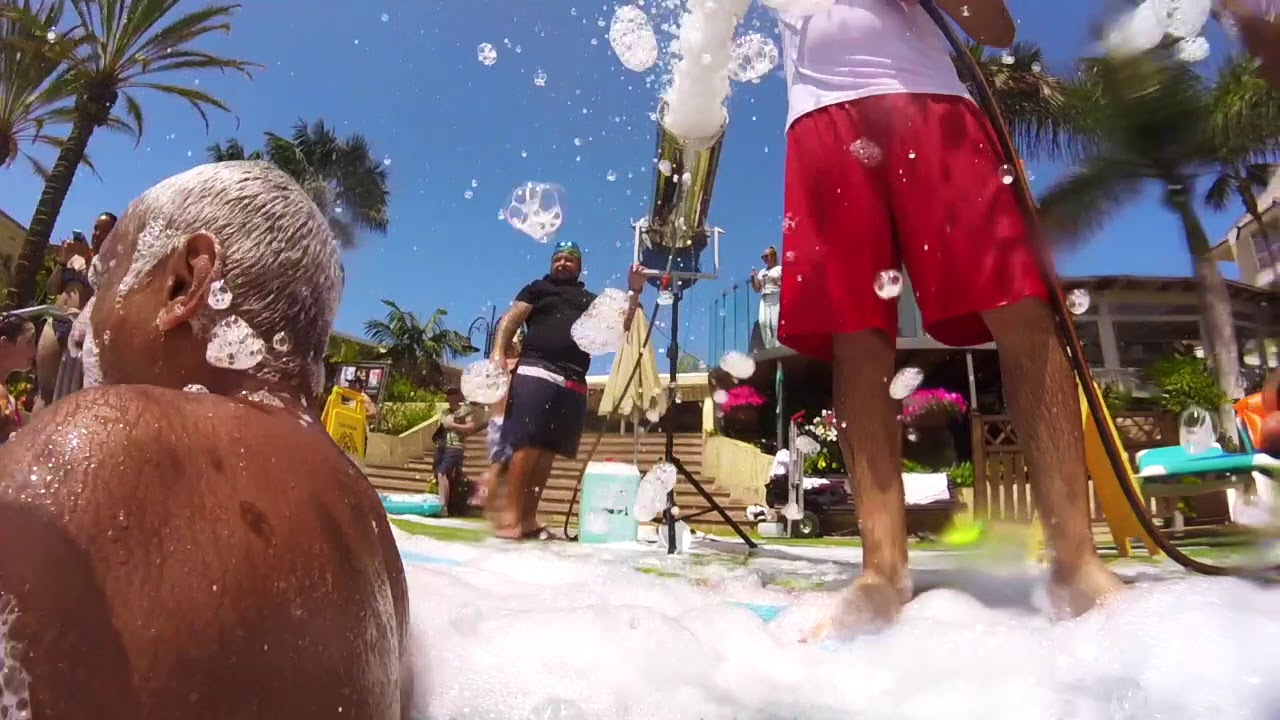 Foam Party Gran Oasis Resort YouTube