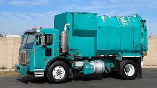 2001 Peterbilt 320 Amrep Automated Side Loader Garbage Truck 12760