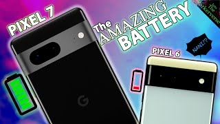 Google Pixel 7 vs Pixel 6 Battery Test - The True Battery King