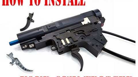 (AIRSOFT) How To *EASILY* Install a Speed Trigger In A Polarstar Fusion Engine! (M4)